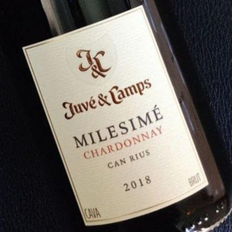 VCAV Juve y Camps Millessimé chardonnay Canister