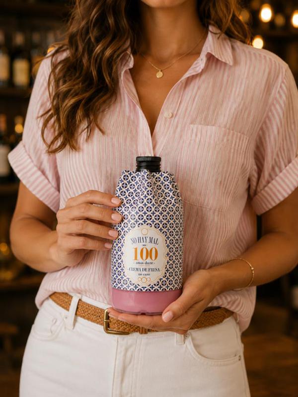 No hay mal que 100 años dure crema fresa